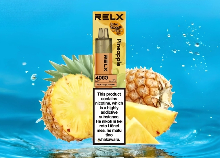 RELX MagicGo 4000 kertakäyttöinen vape - ananas: Miksi Tämä Tuote Mullistaa Suomen Vape-markkinat 2025?