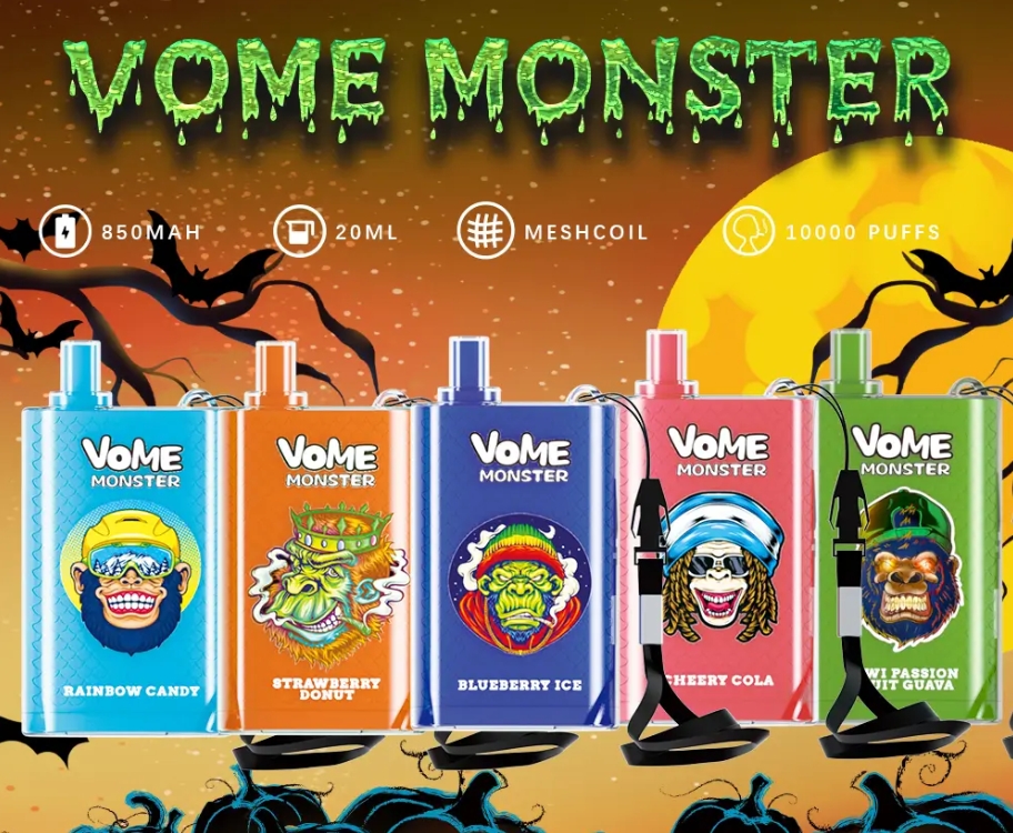 Fumot Vome Monster 10000 Vape - Vaaleanpunainen Limonadi: Suomen Vape-markkinoiden Uusi Supertähti
