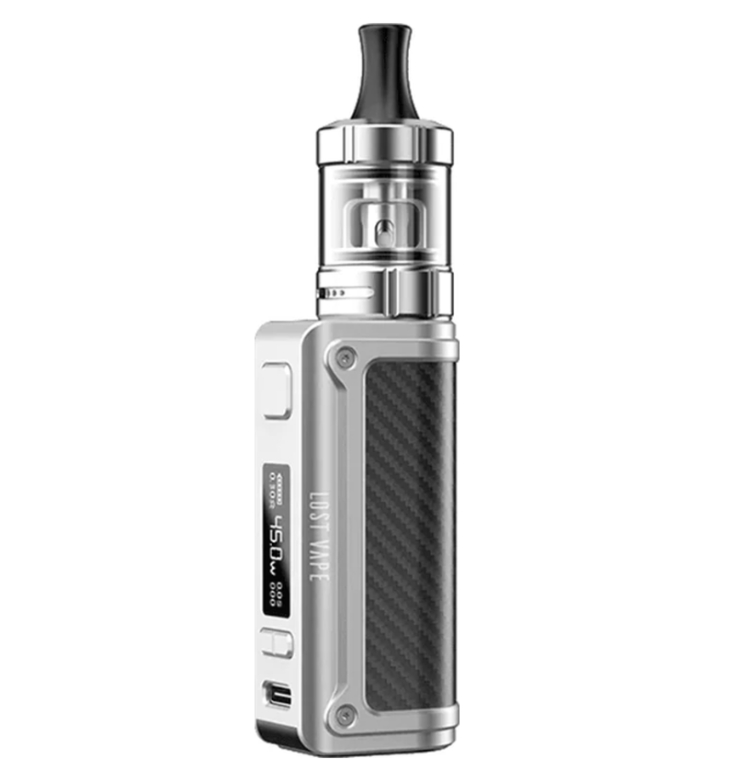 Lost Vape Thelema Mini Kit 45W (UB Lite Pod Tank) – avaruus hopeaa: Tarkkuutta, tyyliä ja tehoa pienessä paketissa