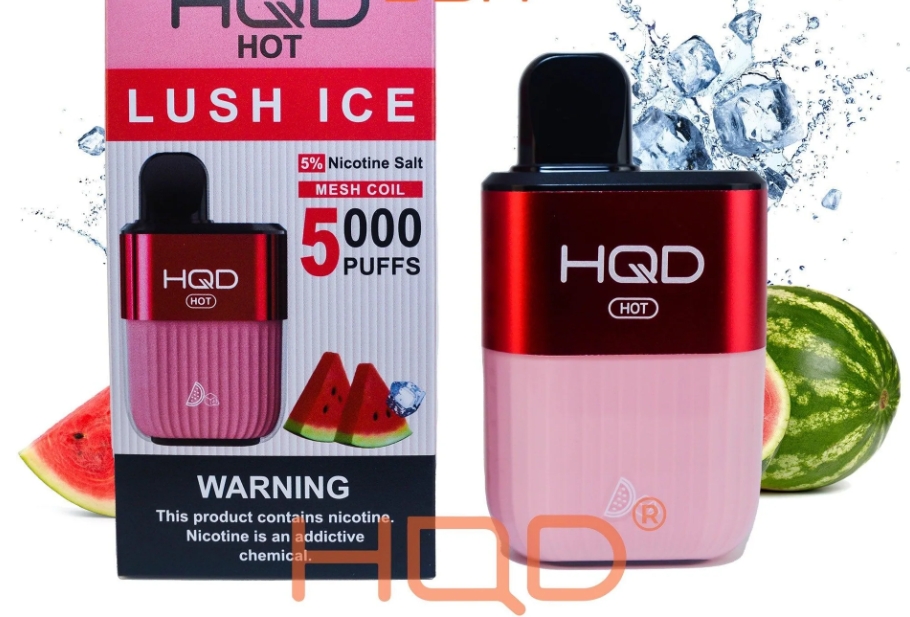 HQD HOT 5000 Puffs Vape – rehevä jää: Raikas ja intensiivinen makuelämys, joka sopii suomalaisille vapers-käyttäjille