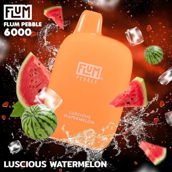 FLUM PEBBLES 6000 Puffs Vape – herkullinen vesimeloni tarjoaa unohtumattoman makuelämyksen