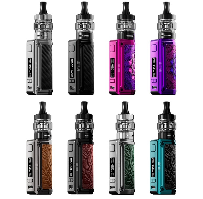 Lost Vape Thelema Mini Kit 45W (UB Lite Pod Tank) – avaruus hopeaa: Tarkkuutta, tyyliä ja tehoa pienessä paketissa