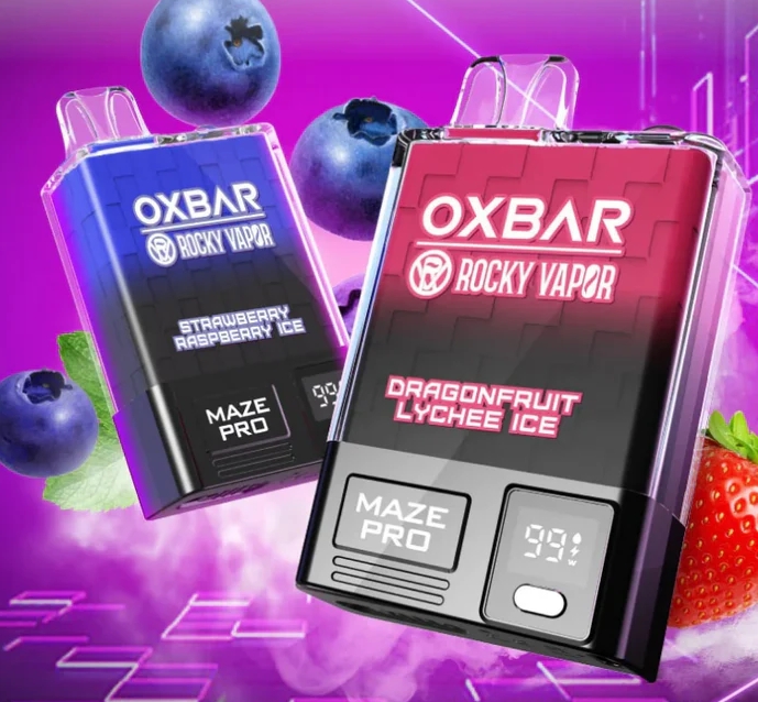 OXVA OXBAR MAZE PRO 10000 Vape - mansikka ft: Uuden sukupolven höyrytyskokemus suomalaisille