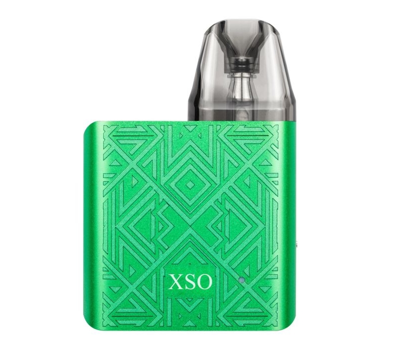 OXVA XSO XLIM SQ Vape Kit - Geo Vihreä: Luotettavuus & Luonnonkosketus Taskussasi