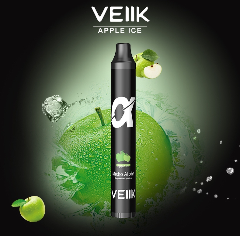 VEIIK Micko Alpha 600 Puffs – omenajää: Raikas tuulahdus taskukoossa