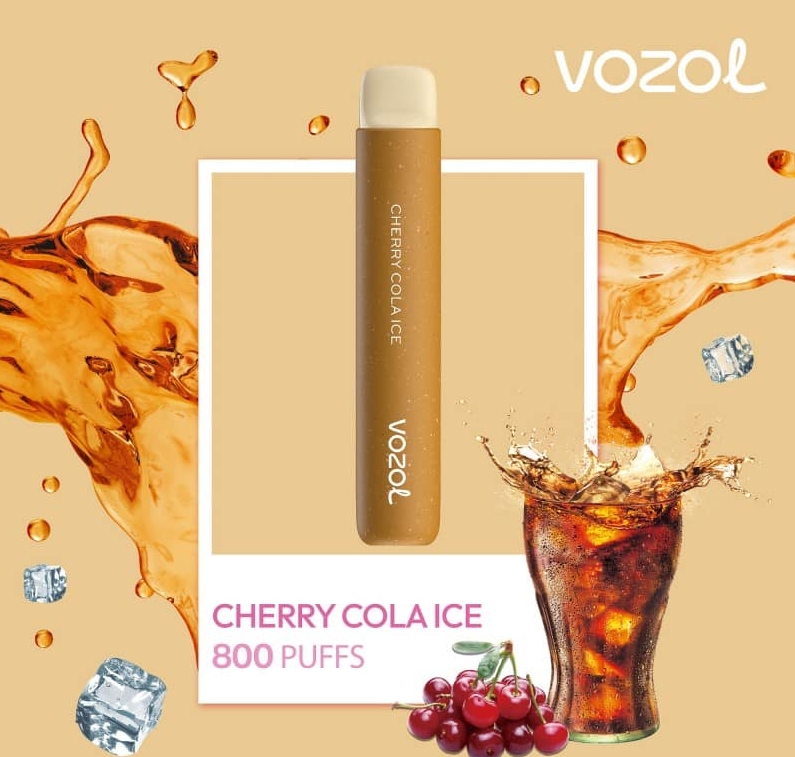 VOZOL STAR 600 Puffs Vape – kirsikka cola jäätelöä: Makean ja raikkaan täydellinen liitto kertakäyttölaitteessa