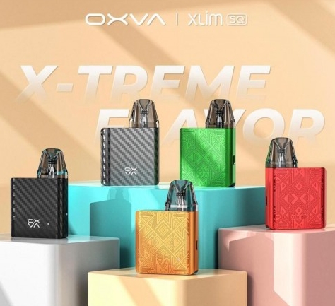 OXVA XSO XLIM SQ Vape Kit - Geo Vihreä: Luotettavuus & Luonnonkosketus Taskussasi