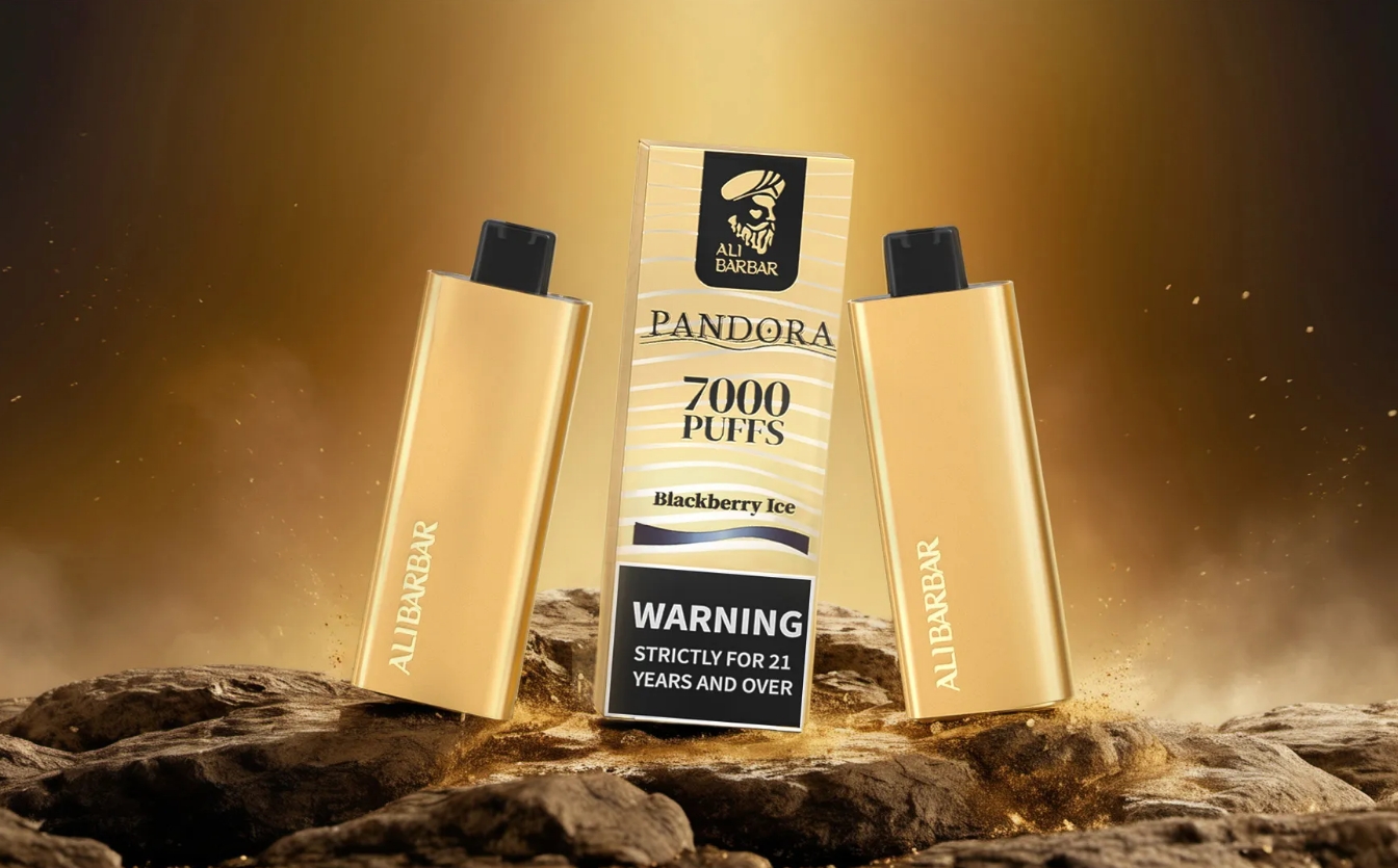 Alibarbar Pandora 7000 Puffs Vape – kalifornian auringonlasku: Aistimatka auringonlaskun värien ja höyryn syvyyteen