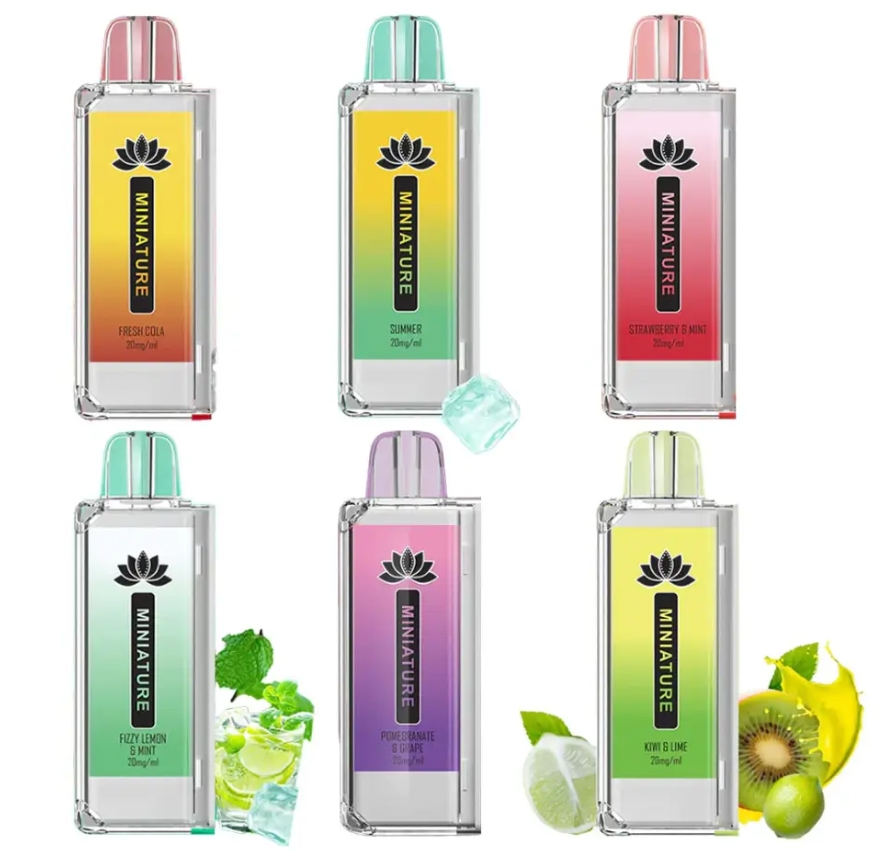 Hayati Miniature 600 Prefilled Pod Kit Vape – kiivi & lime: Pieni koko, raikas voima, suuri tyyli