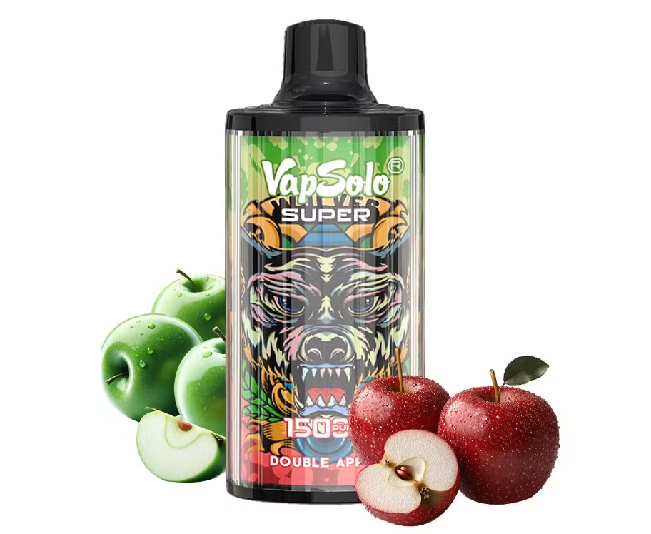 VapSolo SUPER 15000 Puffs Vape: Kaksinkertainen Omena - Suomen Luonnon Revontulten Välissä Hohkaava Makuihme
