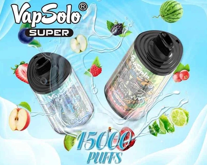 VapSolo SUPER 15000 Puffs Vape: Kaksinkertainen Omena - Suomen Luonnon Revontulten Välissä Hohkaava Makuihme